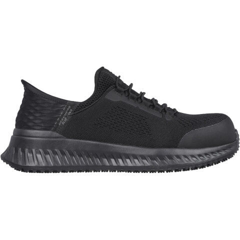 Skechers Tilido Fletchit CT Safety Trainers in Black